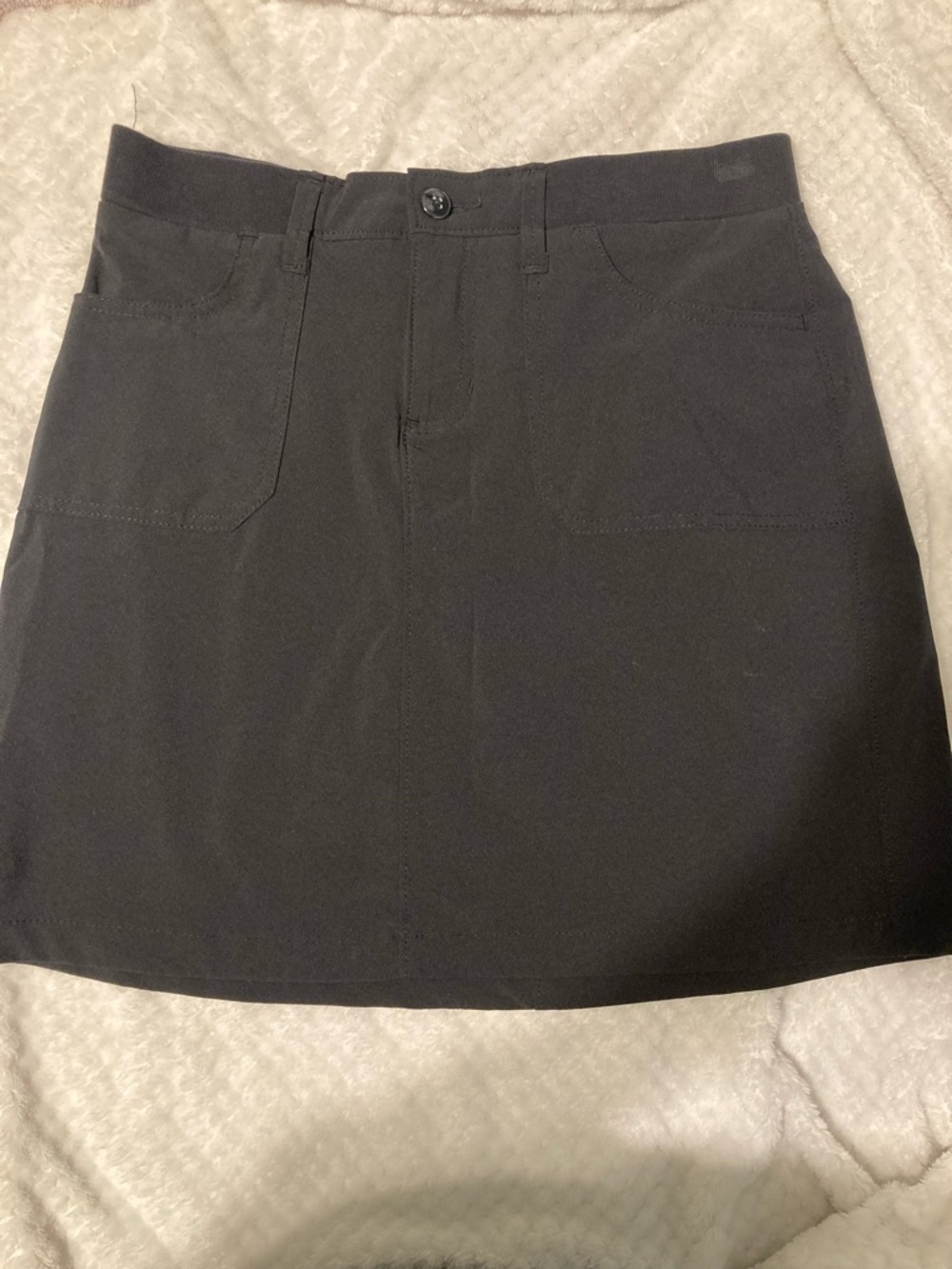 Classic Black A-Line Women's Skirt